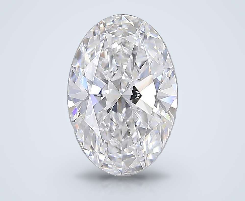 3.65 Carat Oval Lab Diamond