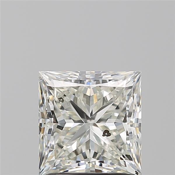 1.50ct J SI2 Rare Carat Ideal Cut Princess Diamond