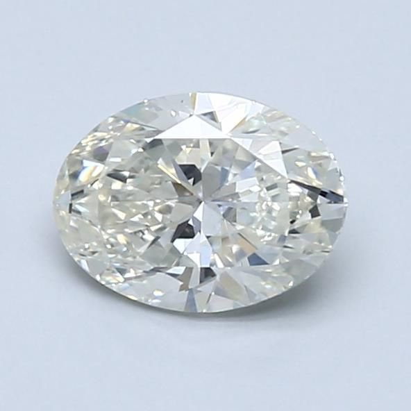 1.01ct J SI1 Very Good Cut Oval Diamond