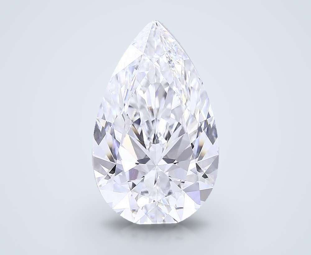10.10 Carat Pear Lab Diamond
