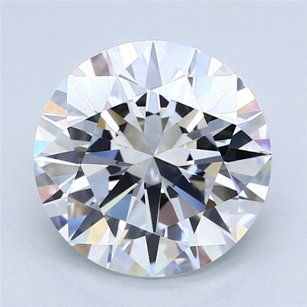 3.01ct D VS1 Excellent Cut Round Diamond