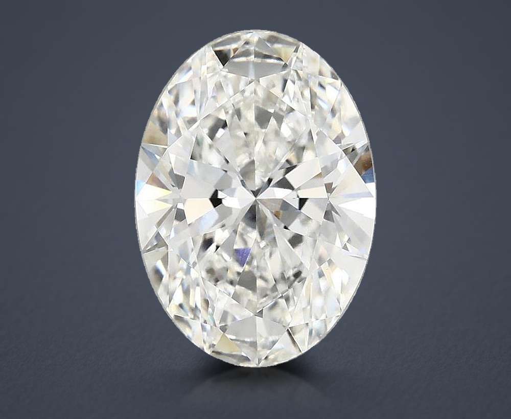 3.81 Carat Oval Lab Diamond