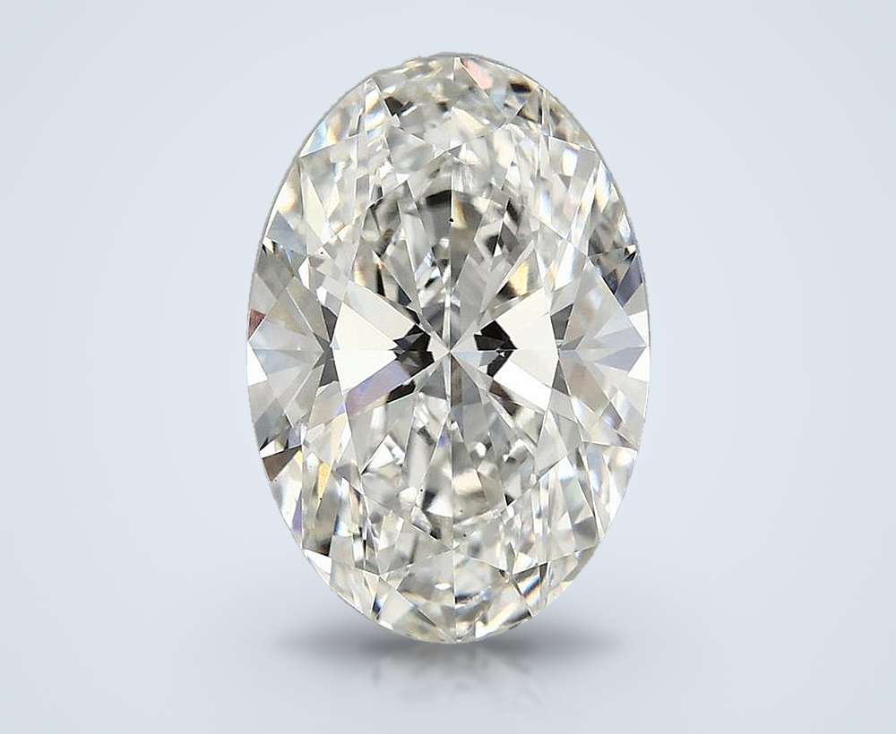 3.70 Carat Oval Lab Diamond