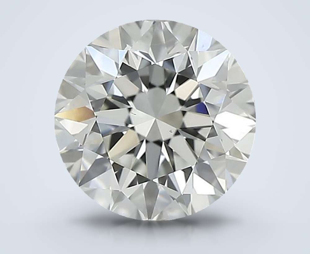 0.80 Carat Round Natural Diamond
