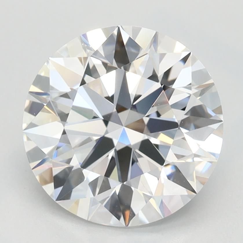 2.11ct D VVS1 Rare Carat Ideal Cut Round Lab Grown Diamond