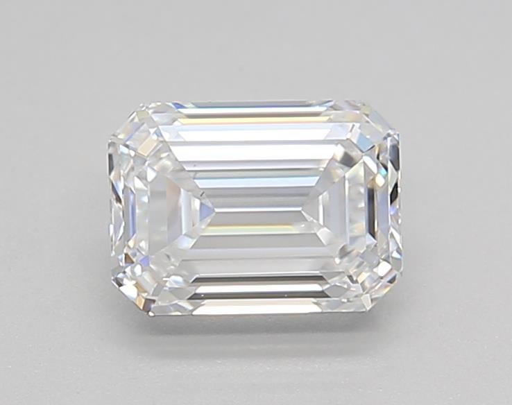 1.00ct D VS2 Excellent Cut Emerald Lab Grown Diamond