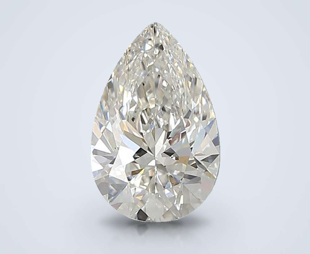 1.59 Carat Pear Lab Diamond
