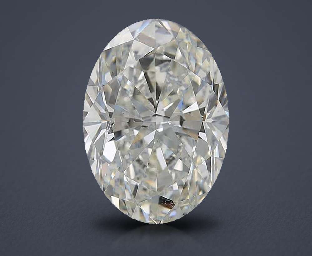 7.01 Carat Oval Natural Diamond