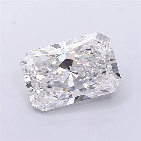2.10ct D VS2 Rare Carat Ideal Cut Radiant Lab Grown Diamond