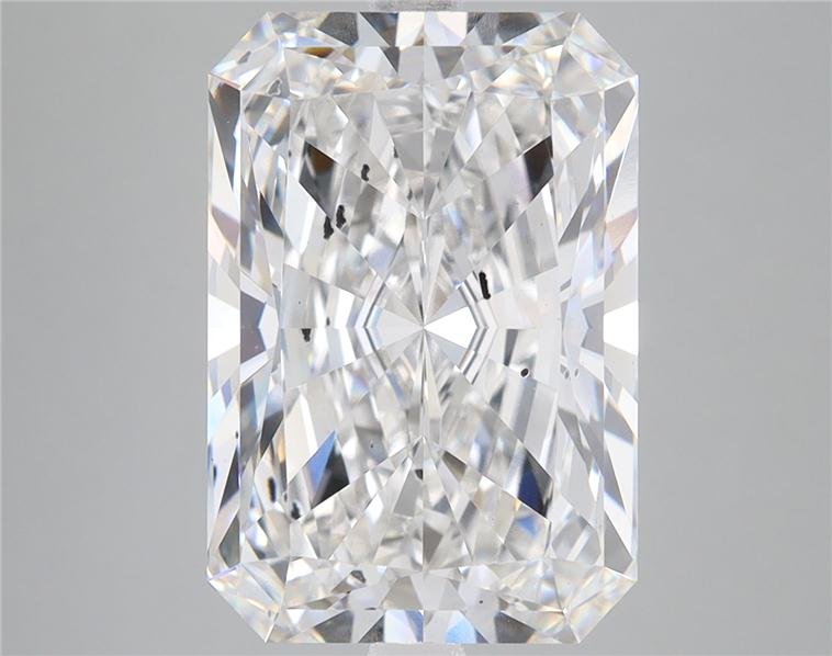 7.46ct F SI1 Rare Carat Ideal Cut Radiant Lab Grown Diamond