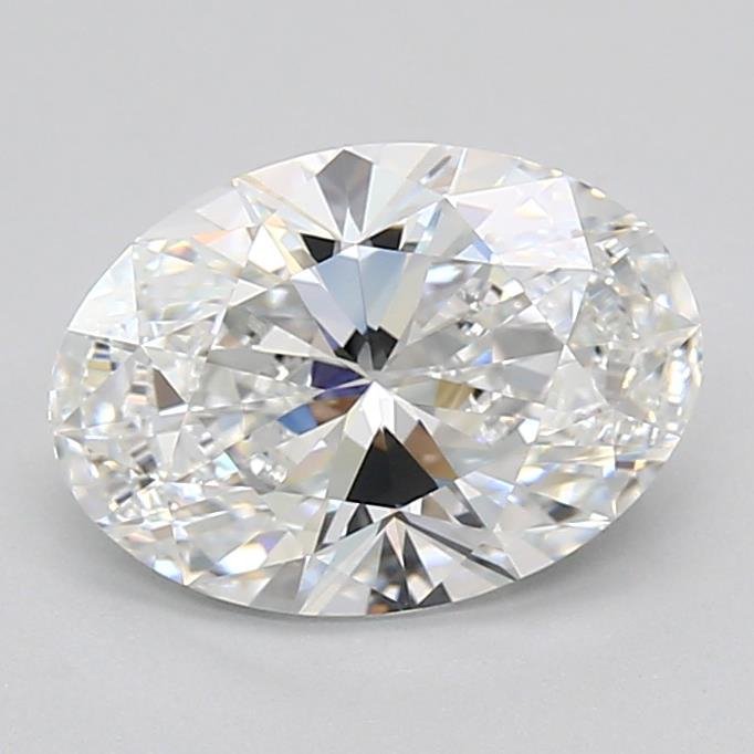 2.20ct D VVS1 Rare Carat Ideal Cut Oval Lab Grown Diamond