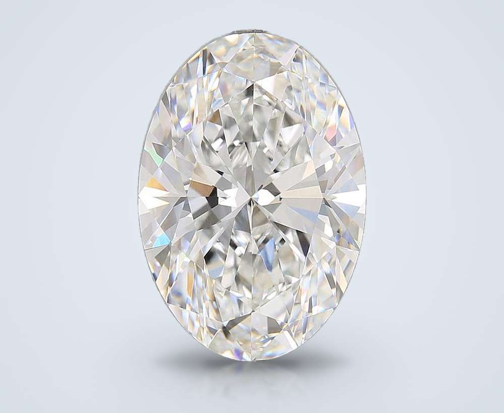 10.56 Carat Oval Lab Diamond