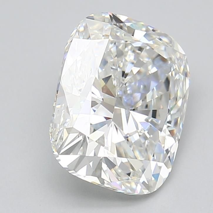 4.02ct F VVS2 Rare Carat Ideal Cut Cushion Lab Grown Diamond