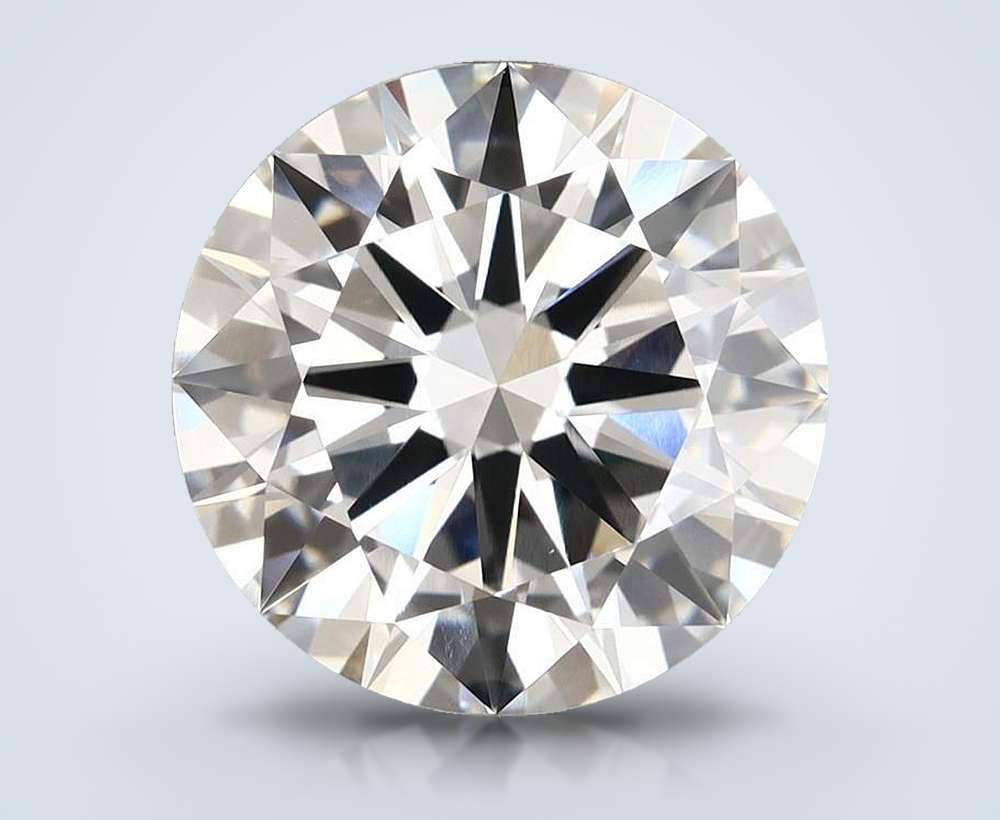 5.96 Carat Round Lab Diamond