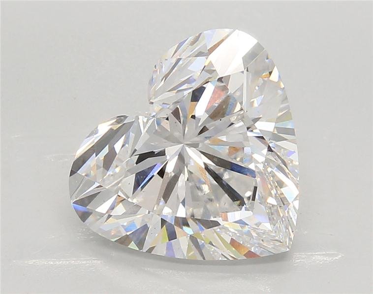 5.06ct E VS1 Rare Carat Ideal Cut Heart Lab Grown Diamond