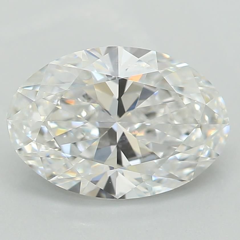 1.08ct E VS1 Rare Carat Ideal Cut Oval Lab Grown Diamond