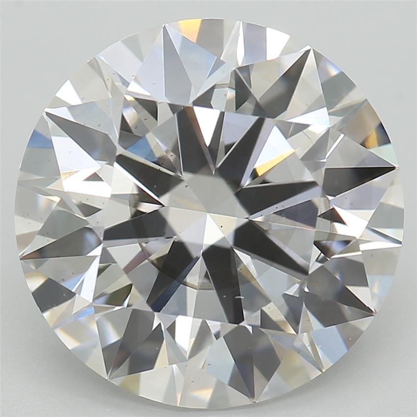 3.72ct E SI1 Rare Carat Ideal Cut Round Lab Grown Diamond