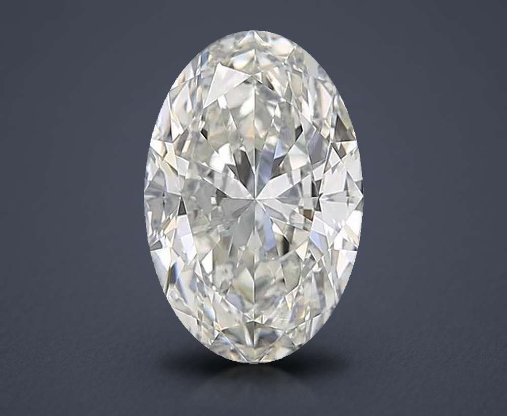 1.50 Carat Oval Natural Diamond