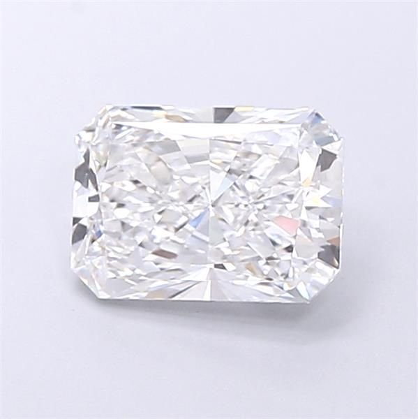 2.07ct D VVS2 Rare Carat Ideal Cut Radiant Lab Grown Diamond