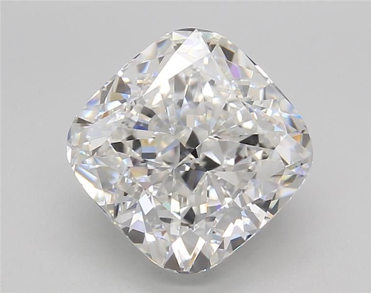 2.65ct F VS1 Rare Carat Ideal Cut Cushion Lab Grown Diamond