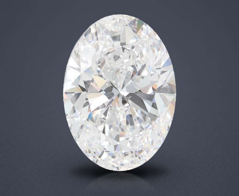 4.27 Carat Oval Lab Diamond