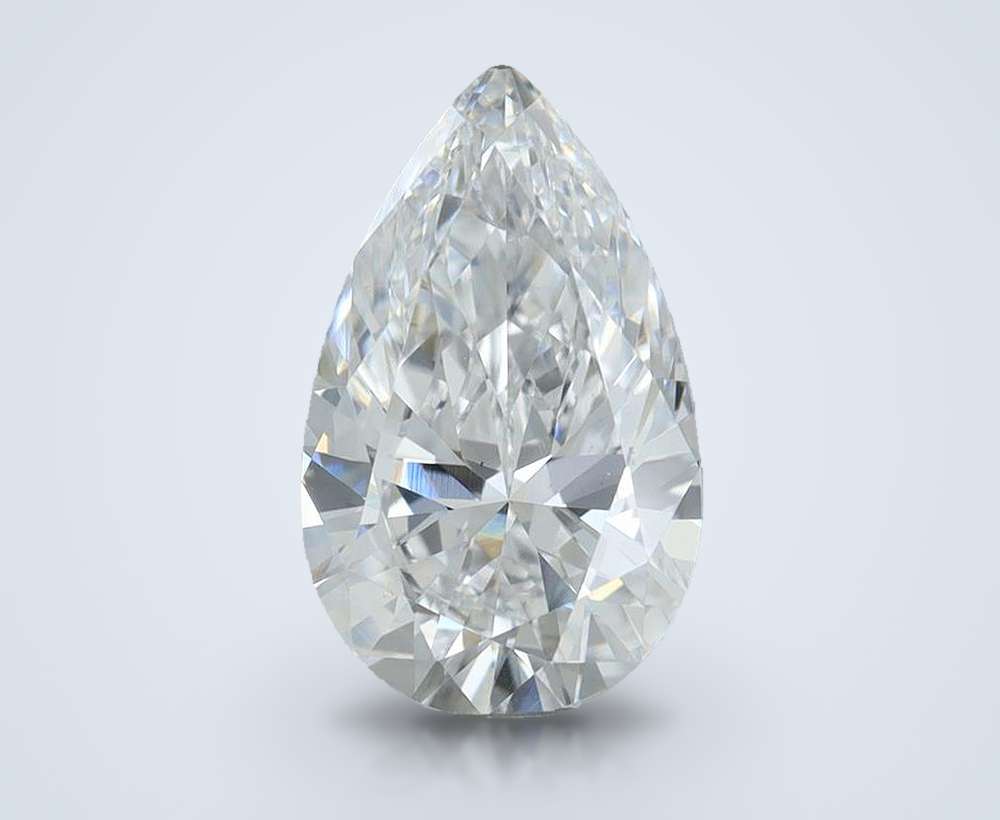 1.00 Carat Pear Lab Diamond