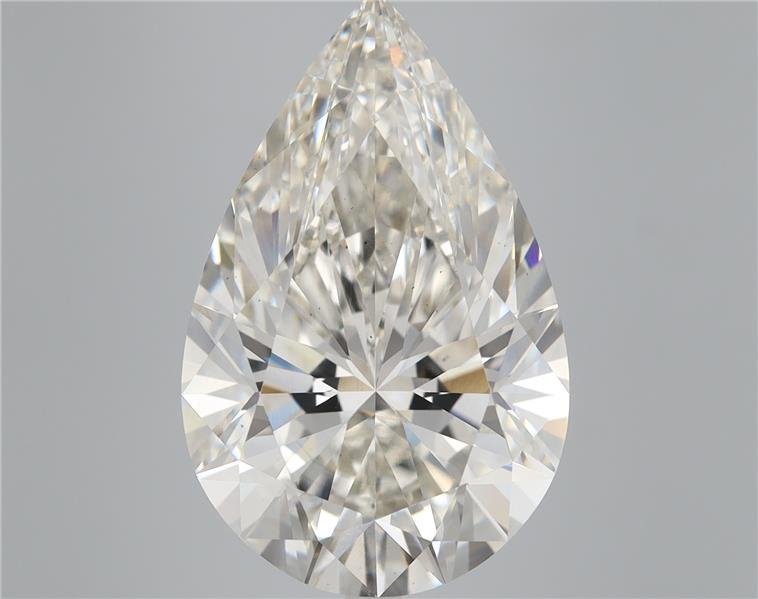 10.20ct H VS2 Rare Carat Ideal Cut Pear Lab Grown Diamond