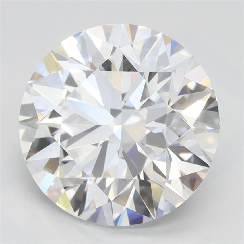 3.15ct D IF Rare Carat Ideal Cut Round Lab Grown Diamond