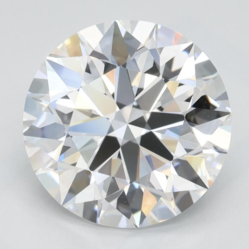 2.23ct D VVS2 Rare Carat Ideal Cut Round Lab Grown Diamond