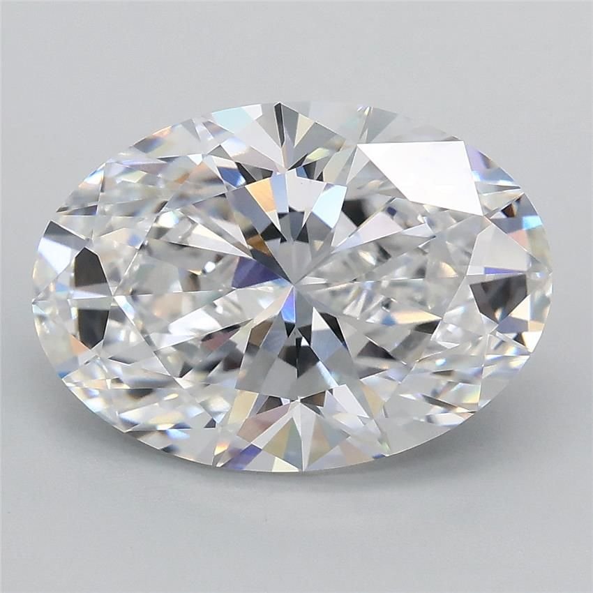 3.51ct E VVS2 Rare Carat Ideal Cut Oval Lab Grown Diamond