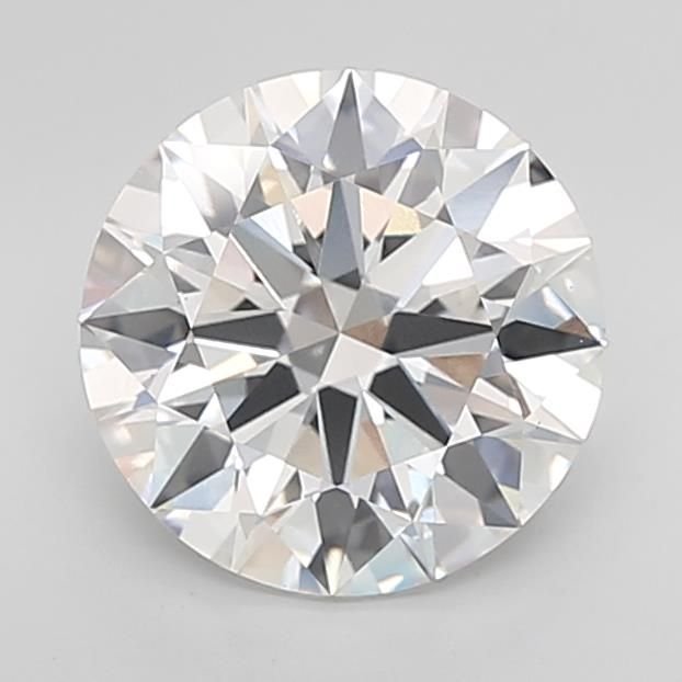 5.02ct F VS1 Rare Carat Ideal Cut Round Lab Grown Diamond