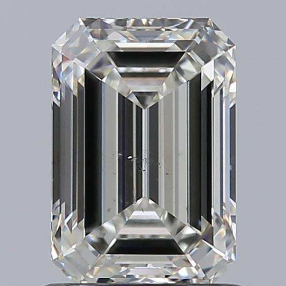 1.20ct J SI1 Excellent Cut Emerald Diamond