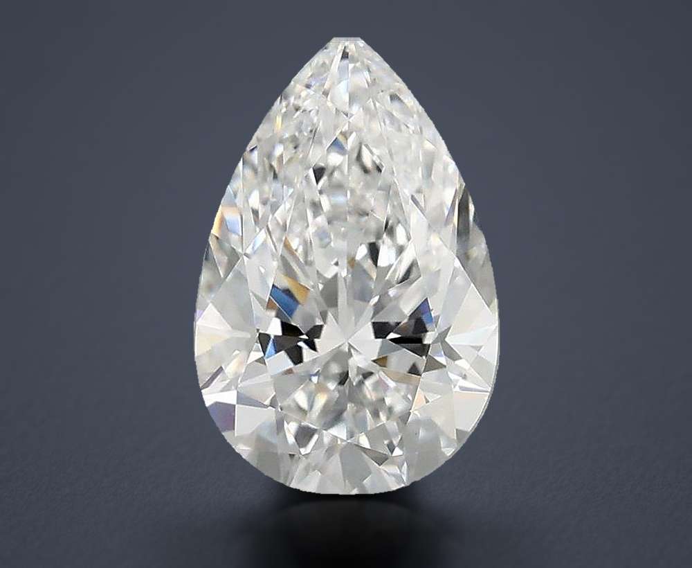 1.71 Carat Pear Lab Diamond