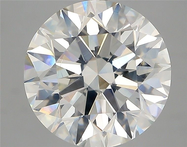 5.80ct I VS2 Rare Carat Ideal Cut Round Diamond