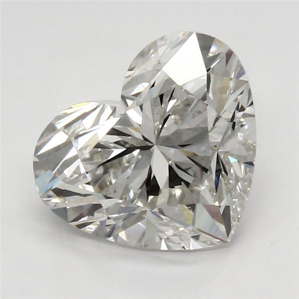 2.39ct G VS1 Rare Carat Ideal Cut Heart Lab Grown Diamond