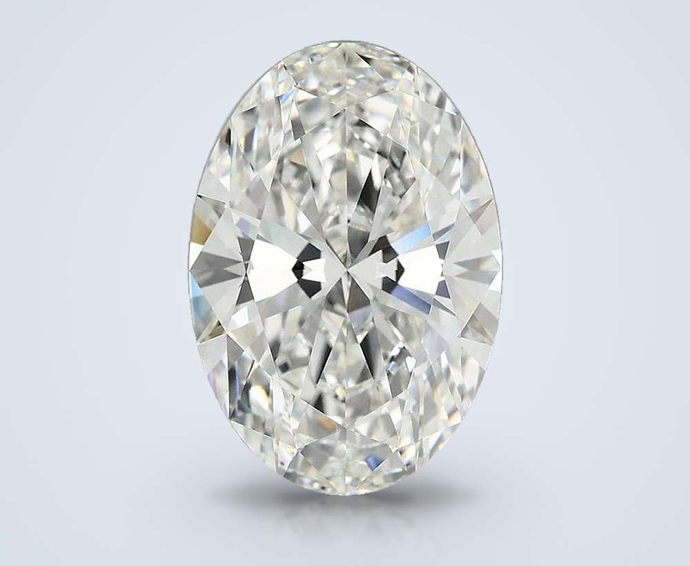 4.88 Carat Oval Lab Diamond
