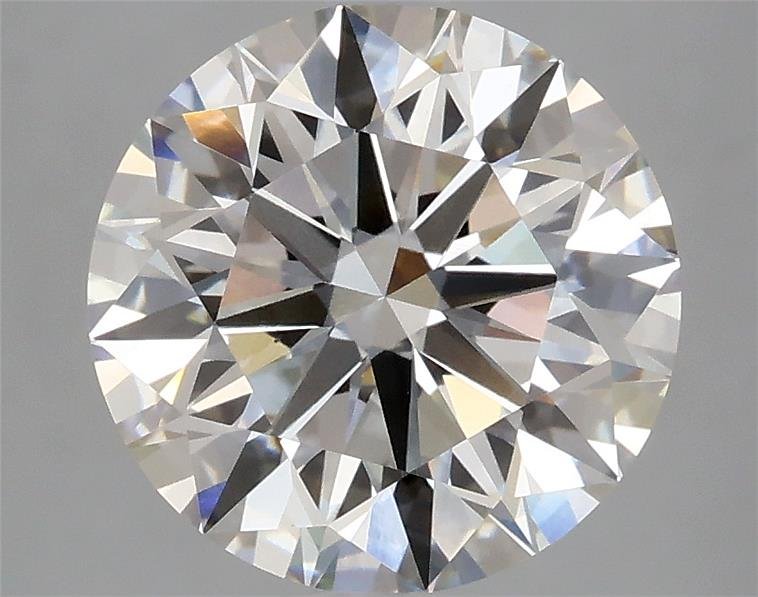 3.81ct H VS1 Rare Carat Ideal Cut Round Lab Grown Diamond