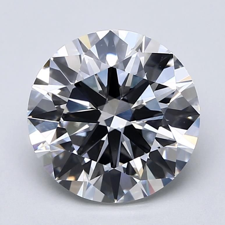 5.00ct E VVS2 Rare Carat Ideal Cut Round Lab Grown Diamond