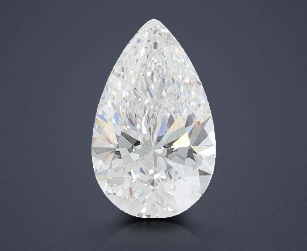 1.59 Carat Pear Lab Diamond