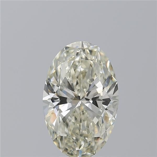 4.71ct J SI2 Rare Carat Ideal Cut Oval Diamond