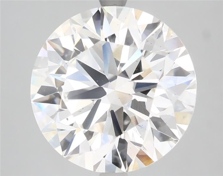 6.57ct G VS2 Rare Carat Ideal Cut Round Lab Grown Diamond