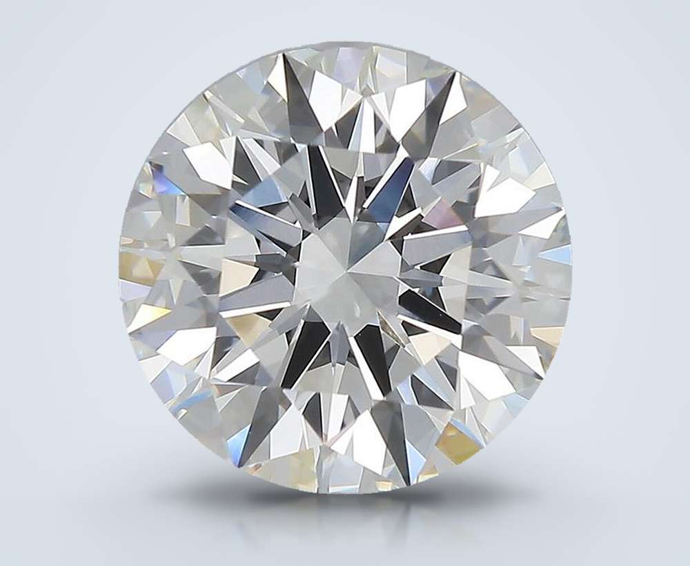 6.06 Carat Round Lab Diamond