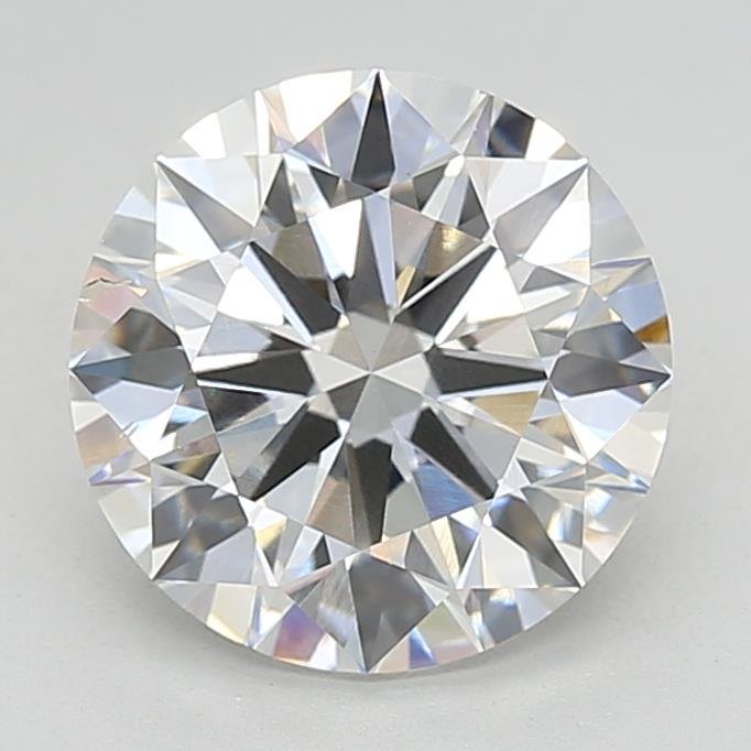 3.00ct F SI1 Rare Carat Ideal Cut Round Lab Grown Diamond