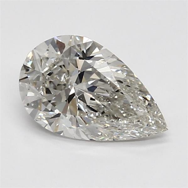 1.11ct H VS1 Rare Carat Ideal Cut Pear Lab Grown Diamond