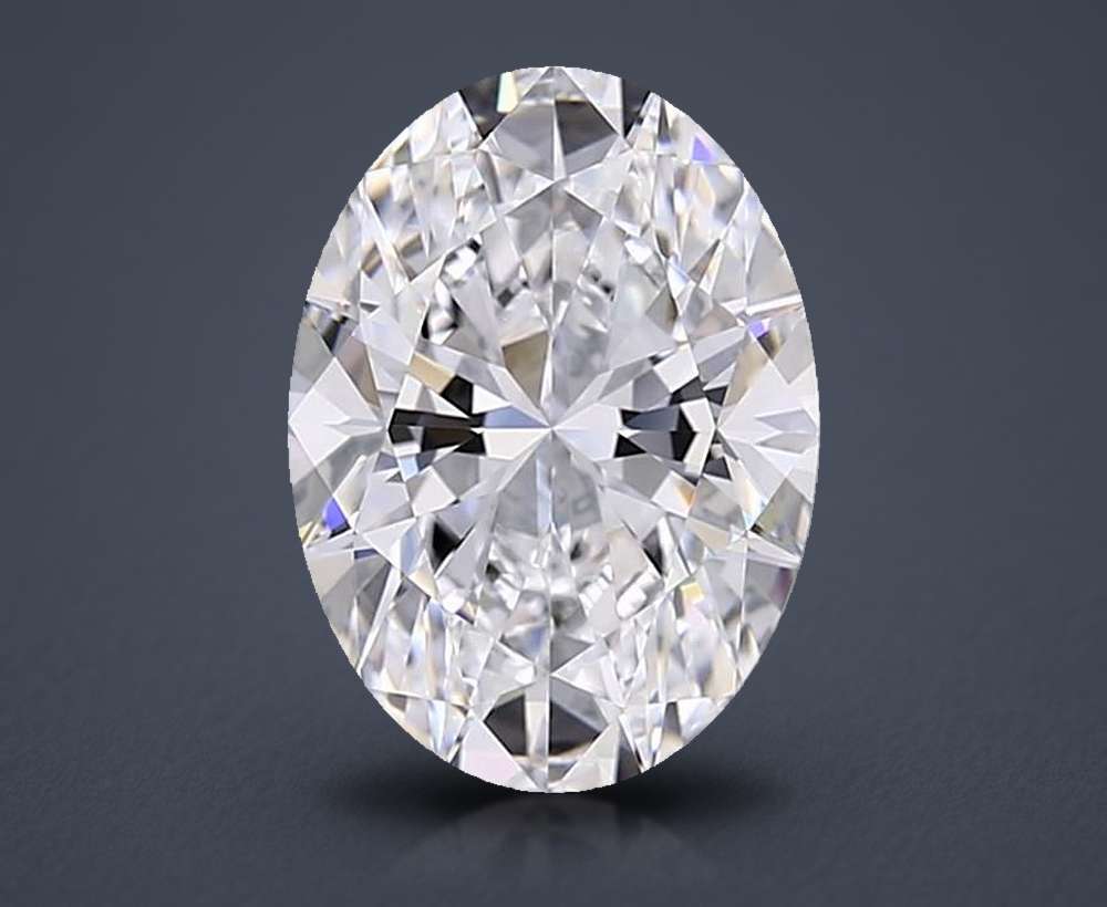 2.52 Carat Oval Lab Diamond