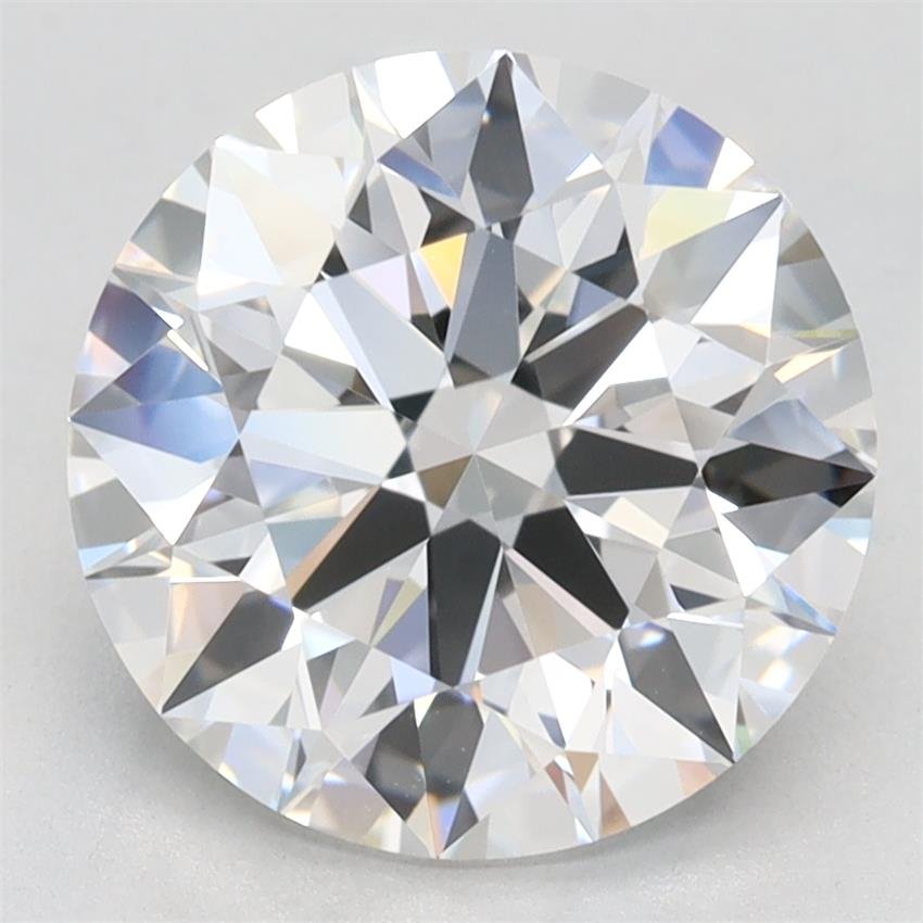 3.06ct D IF Rare Carat Ideal Cut Round Lab Grown Diamond