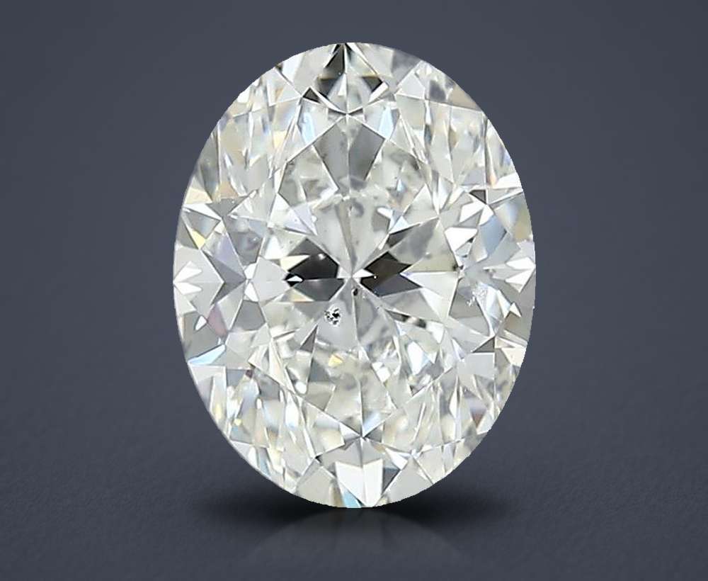 1.50 Carat Oval Natural Diamond