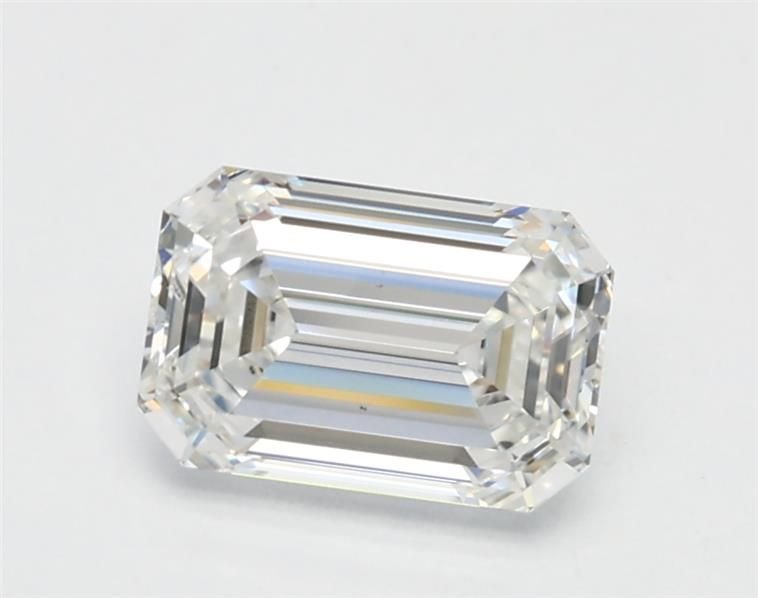 1.00ct F VS1 Rare Carat Ideal Cut Emerald Lab Grown Diamond