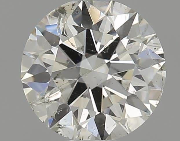 0.56ct H SI2 Rare Carat Ideal Cut Round Diamond