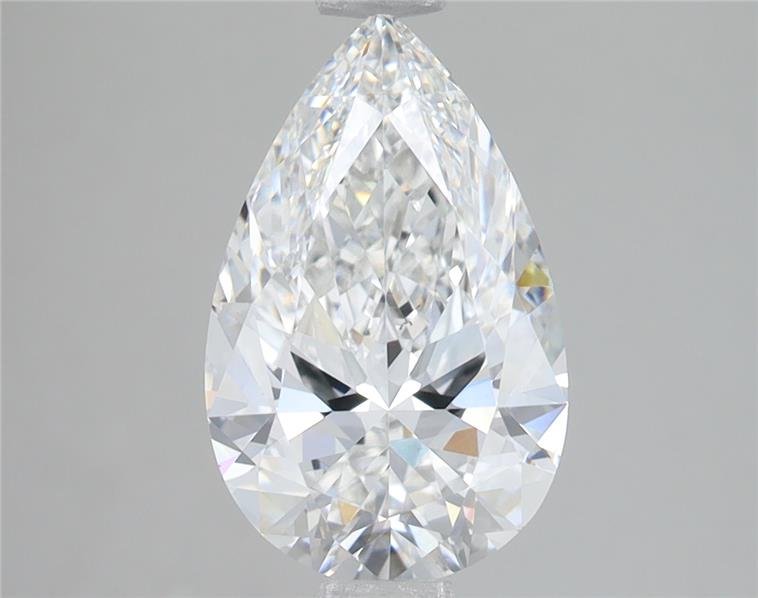 2.57 Carat Pear Lab Diamond